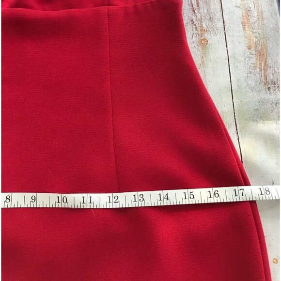 BCBG Generation Red Cut-Out Mini Dress Size 2 - Picture 16 of 16
